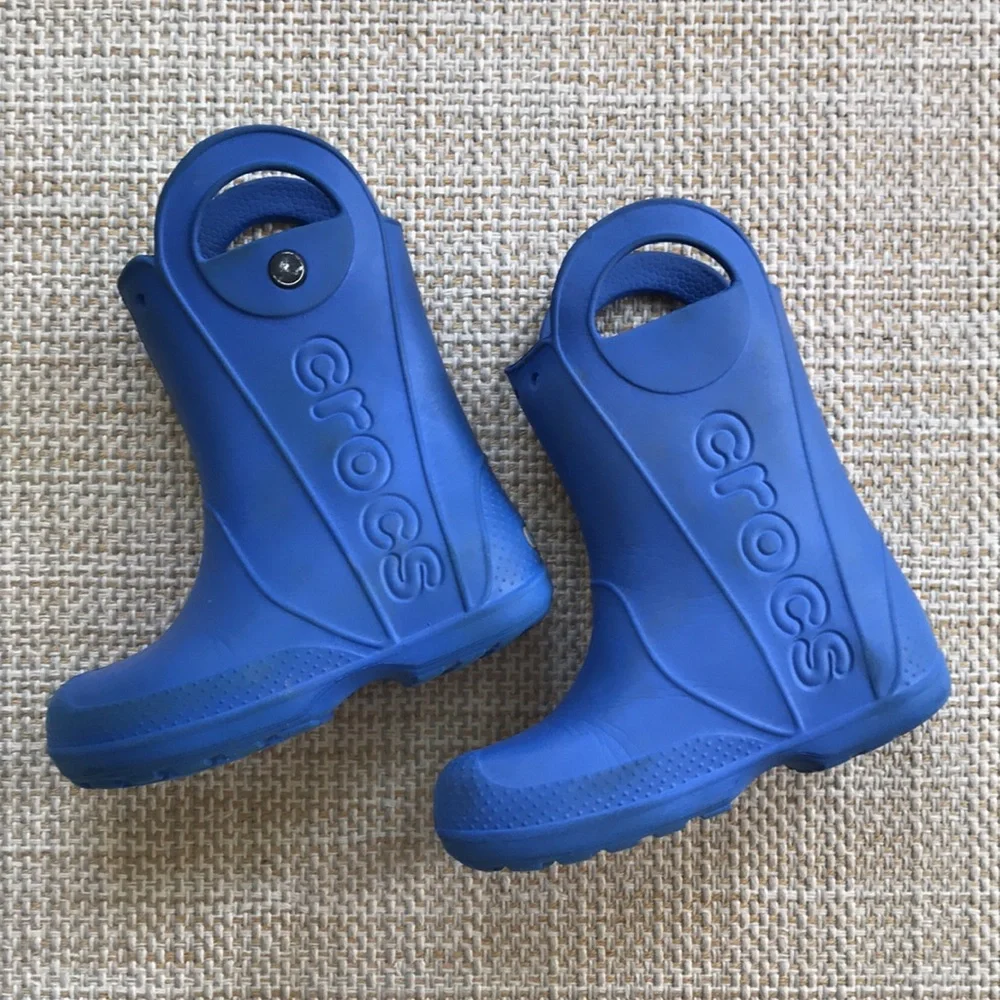 Crocs Rain Boots (kids' size 13)
